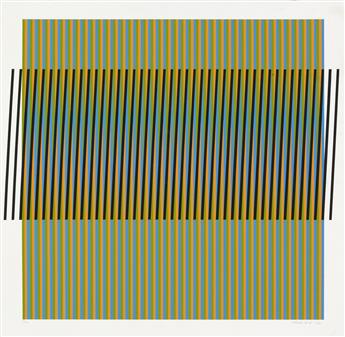 CARLOS CRUZ-DIEZ Group of 4 Addition Chromatique color screenprints.